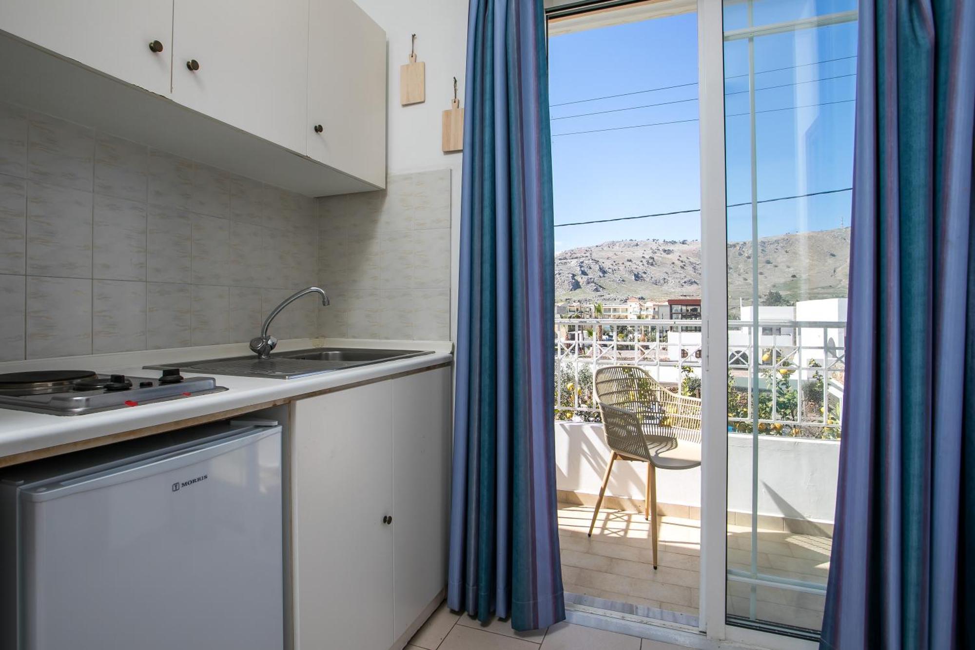Lardos Sun View Apartments المظهر الخارجي الصورة